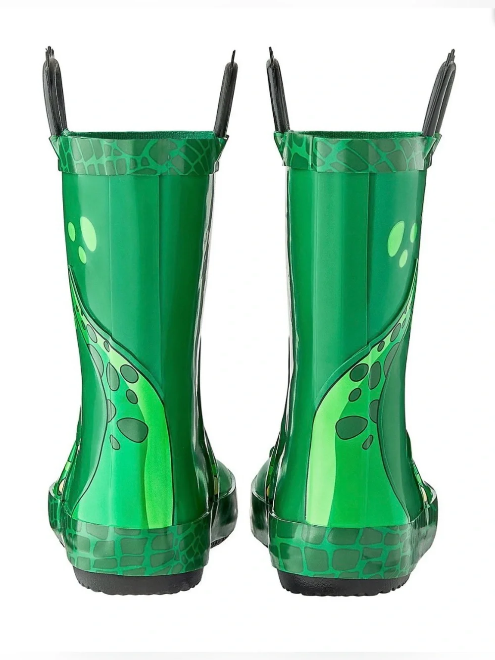 Kids Green Dinosaur Rain Boots size 11/12